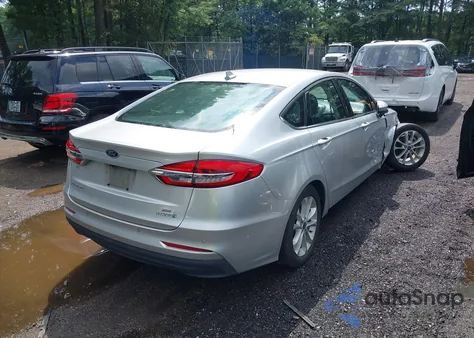 2019 Ford Fusion Hybrid Se из США, поврежденный, VIN 3FA6P0LU7KR121038